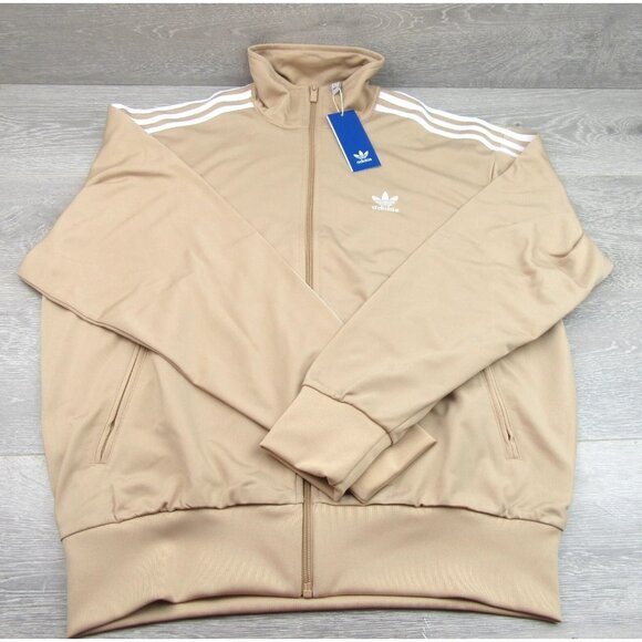 Adidas Originals Firebird Track Jacket Mens Size Medium Magic Beige NEW - Picture 3 of 12